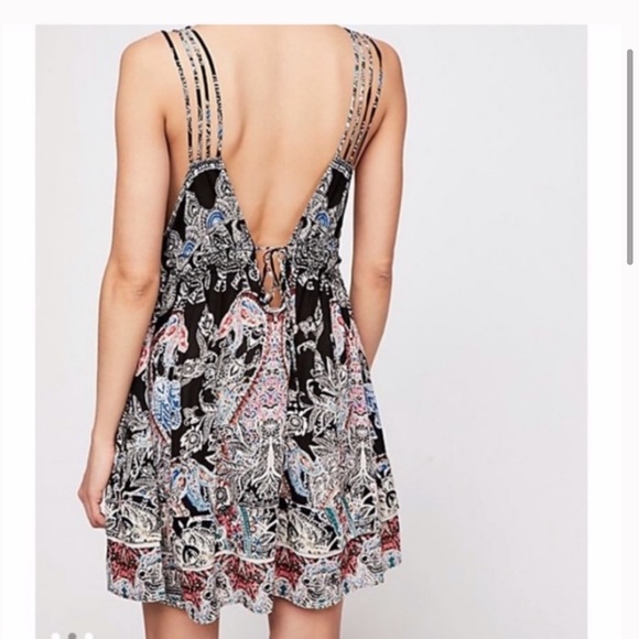 Free People Strappy Mini Dress - Picture 2 of 5